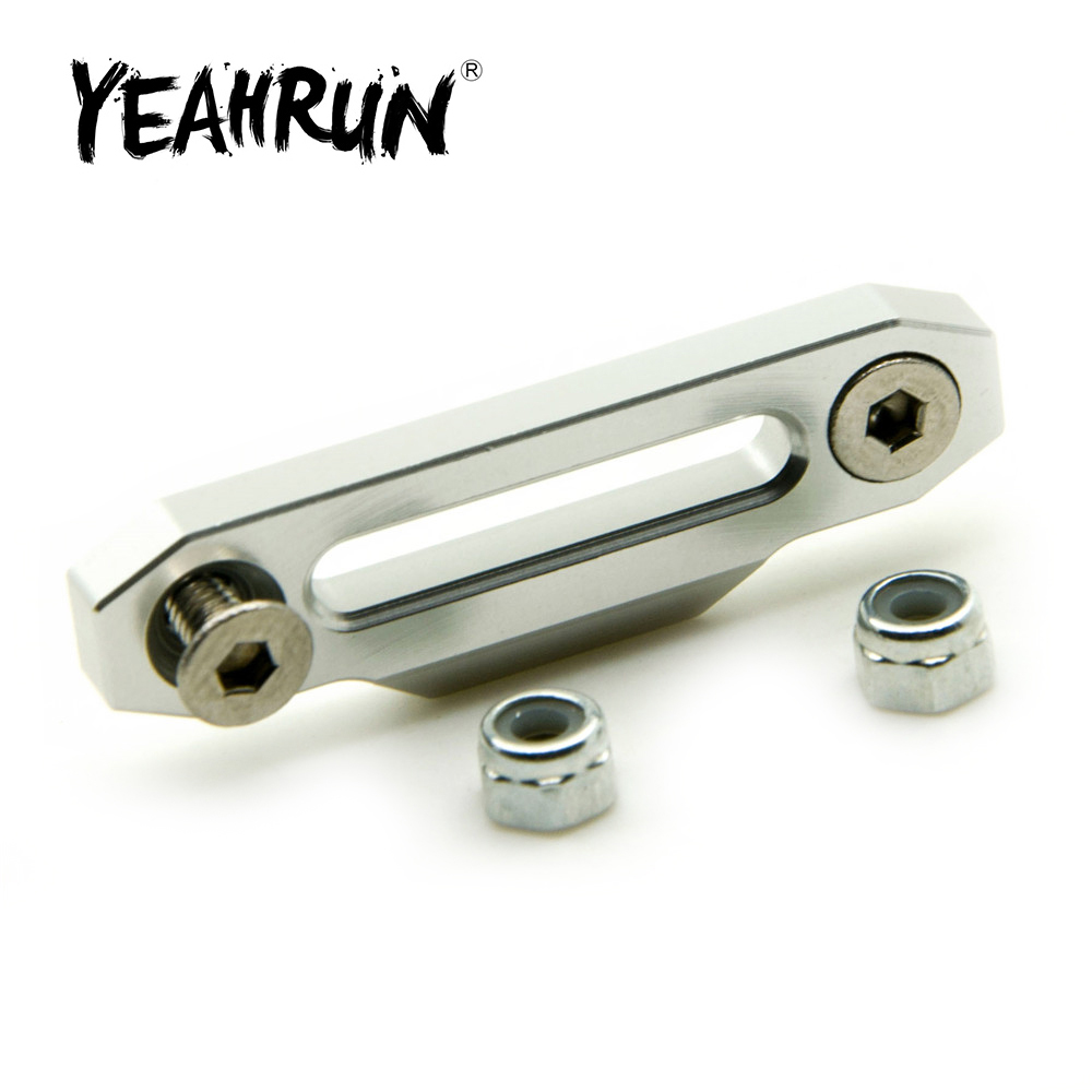 Rc Hobby Grade Crawler - YEAHRUN Aluminum Winch Control Mount Hawse
