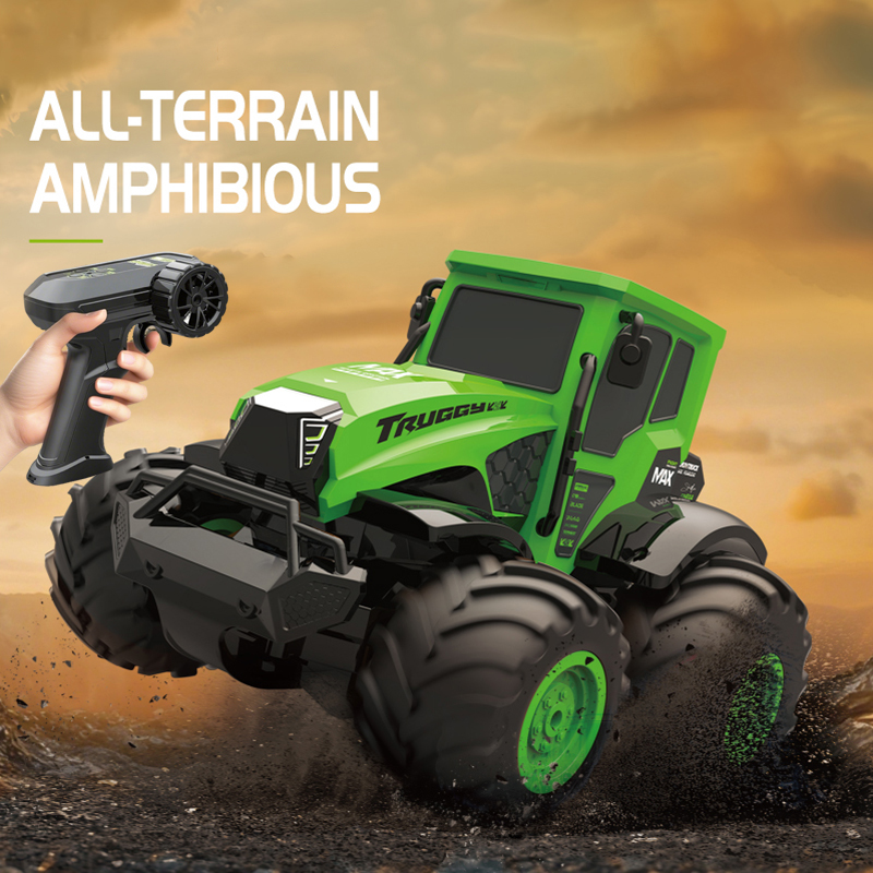 Rc Hobby Dump Truck - 1:14 Scale Amphibious RC Car Full