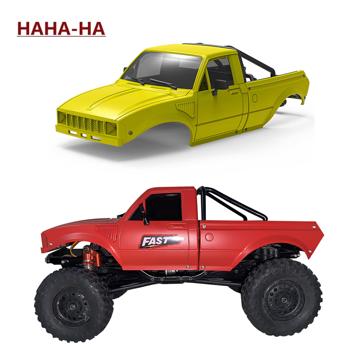 Rc Hobby Crawler - IR60-24 133mm Wheelbase Pickup Hard Body