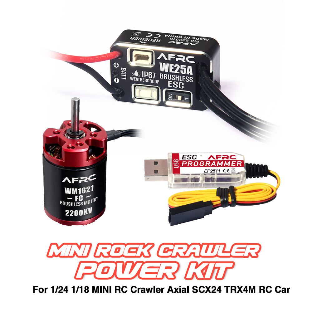 Rc Hobby Toys - AFRC ESC 25A Brushless Power Kit(Set)