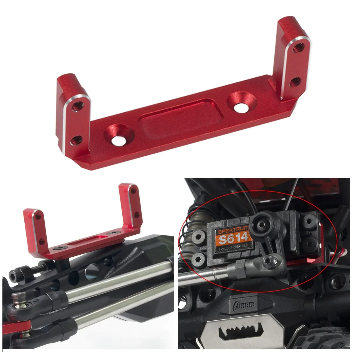Aluminum Alloy Capra Servo on  - Rc Hobby Crawler review and price