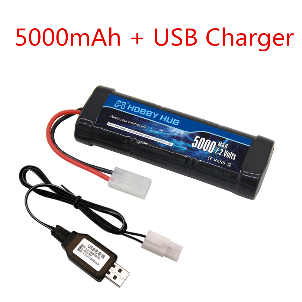 7.2V 5000mAh Ni-MH Battery Pac - Rc Hobby Usa review and price
