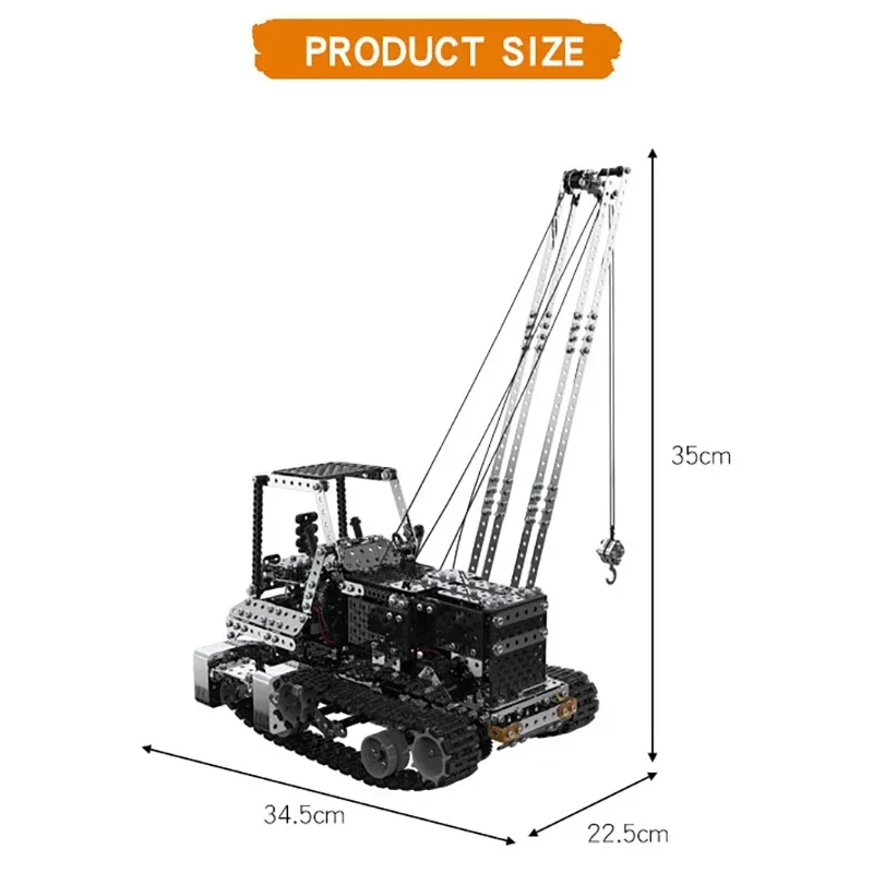 DIY Metal RC Crane Electric Ho - Rc Hobby Toys review and price