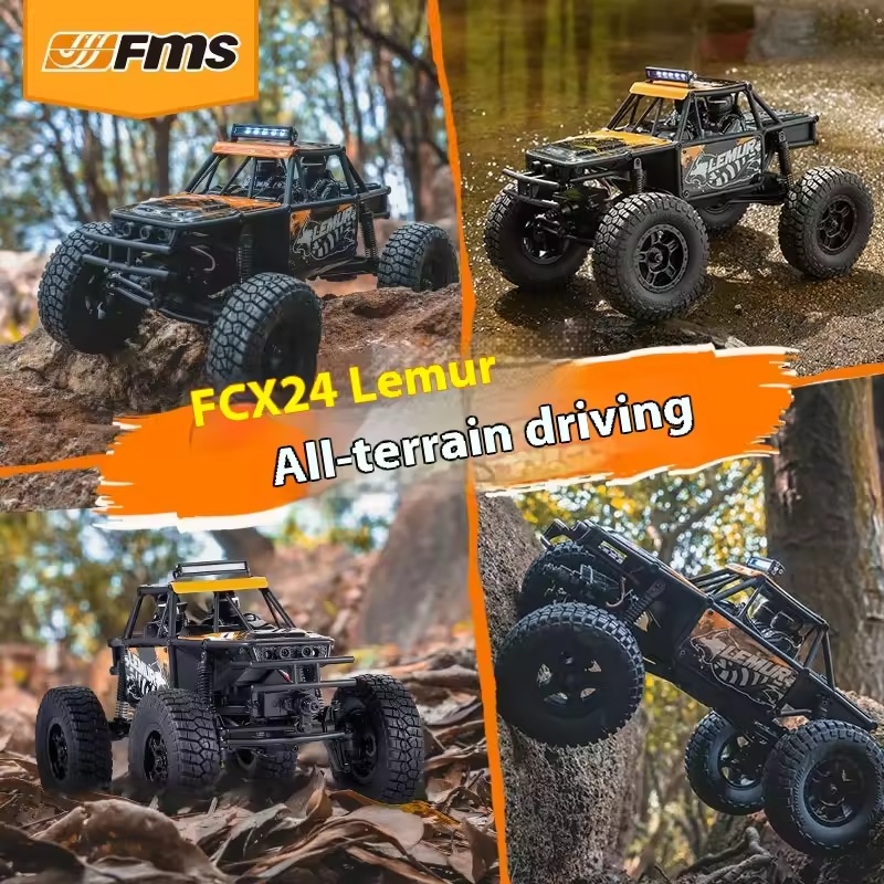 FMS FCX24 Lemur 1:24 Amphibiou - Rc Hobby Grade Crawler review and price