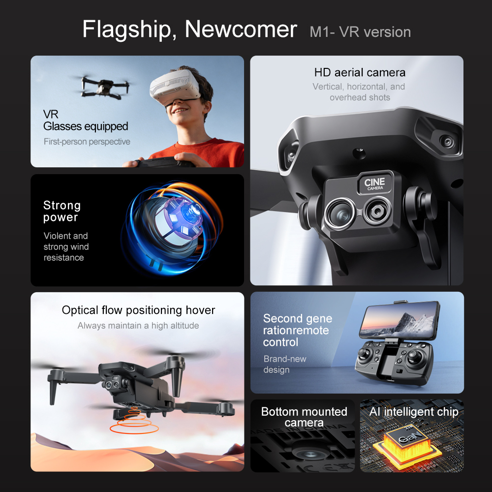 Original M1/M1VR Foldable GPS  - Rc Hobby China review and price