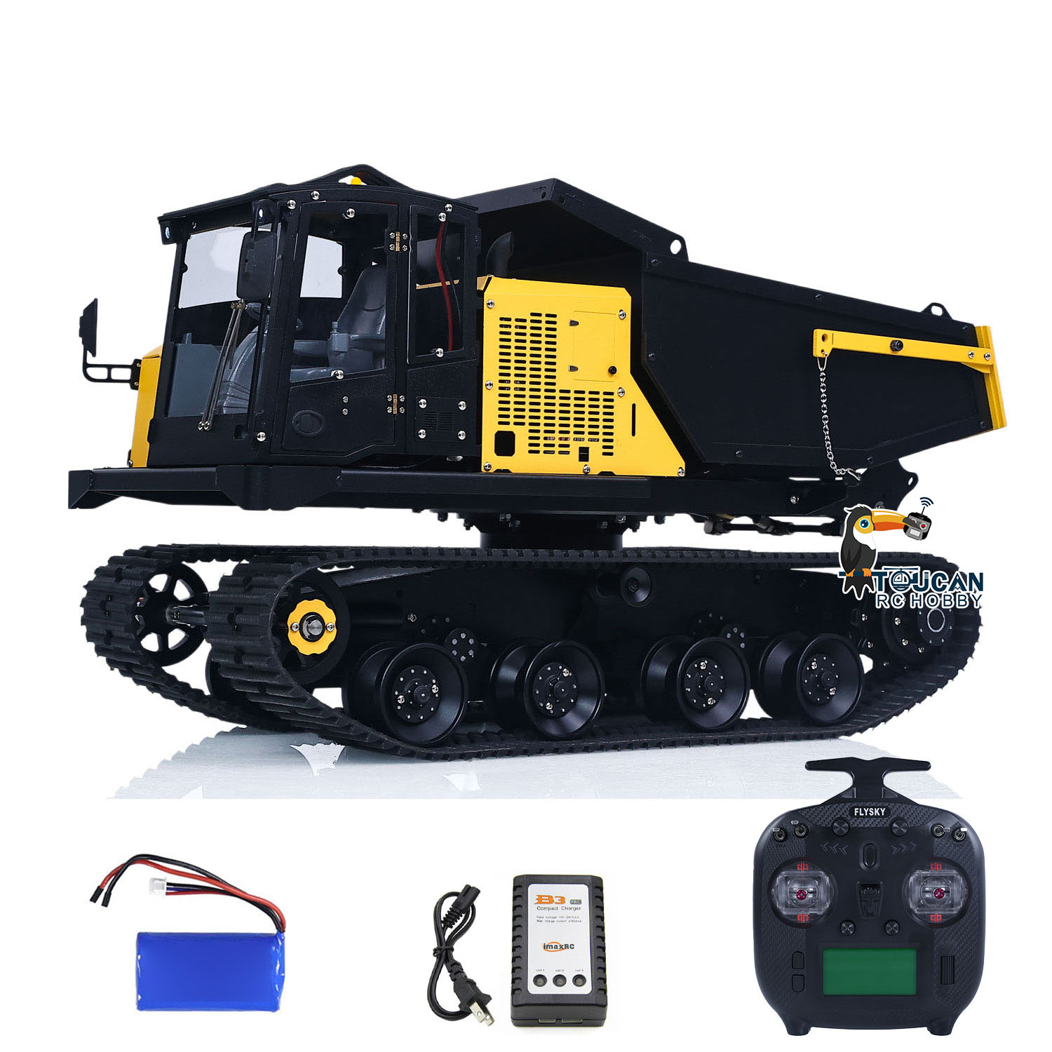WKLC 1/14 Metal Hydraulic RC D - Rc Hobby Dump Truck review and price