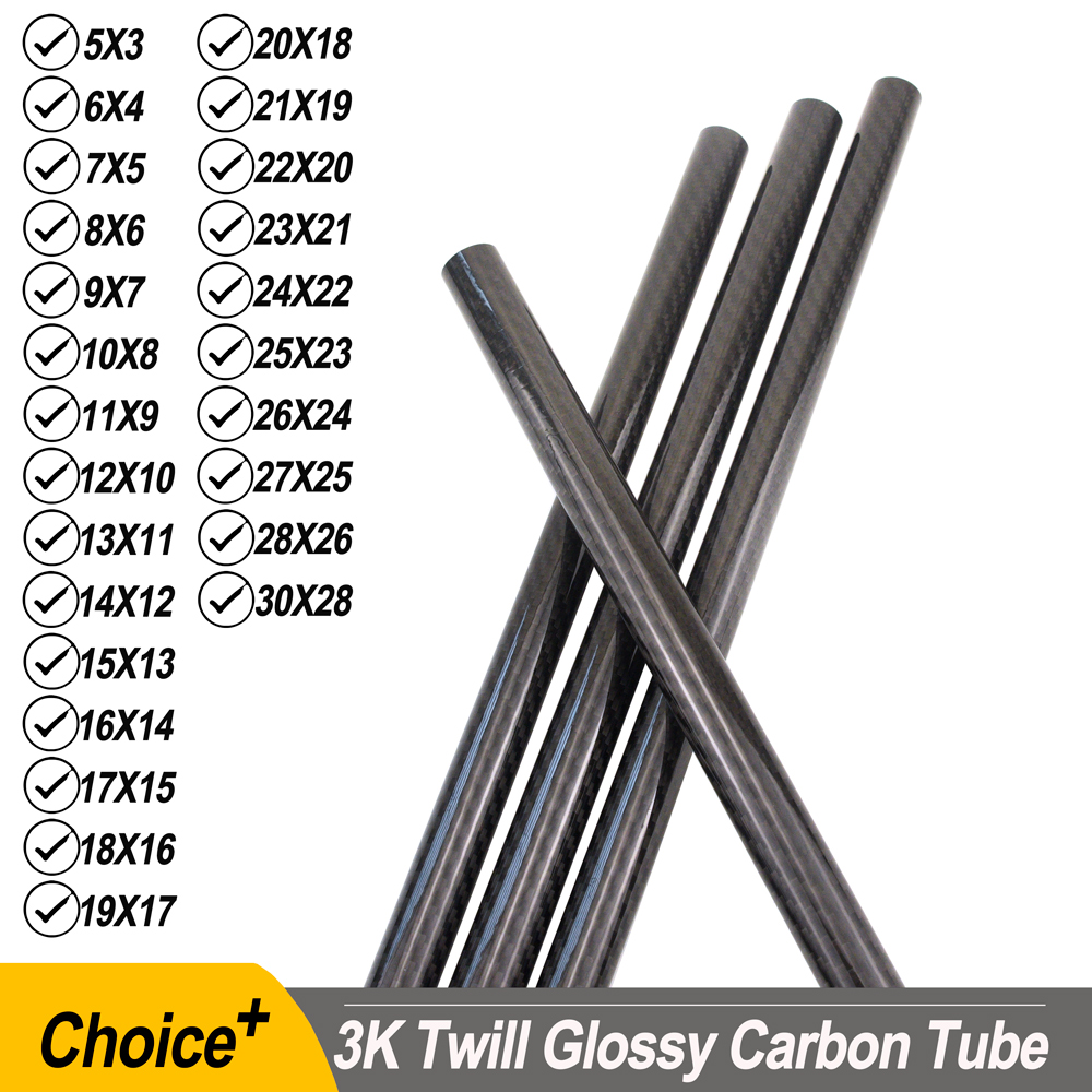 2Pcs 3k Full Carbon Fiber Tube - Rc Hobby Youtube review and price