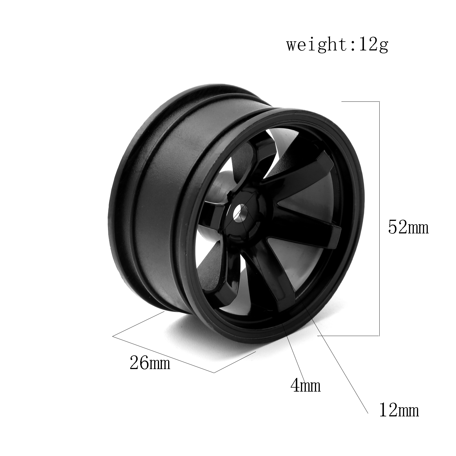 4pcs  Plastic Wheel Hub RC Rac - Rc Hobby Toys review and price