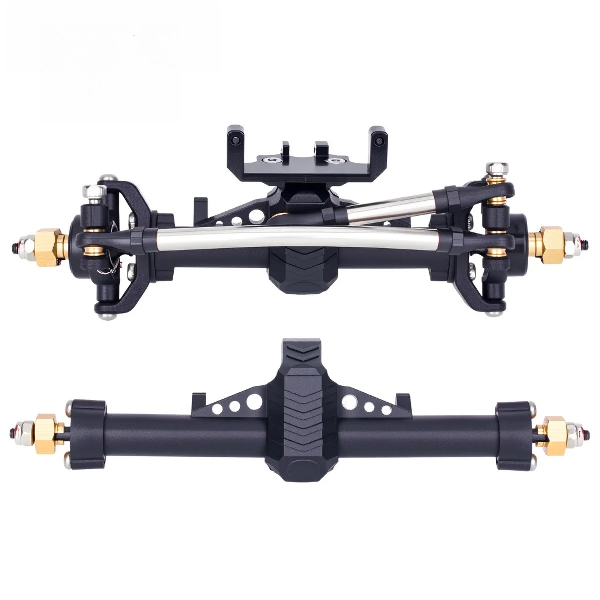 Plastic SCX24 Front Rear Axle  - Rc Hobby Crawler review and price